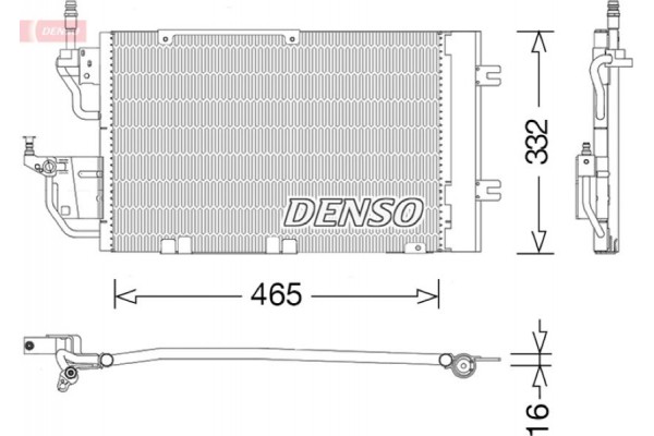 Denso Συμπυκνωτής, σύστ. Κλιματισμού - DCN20037