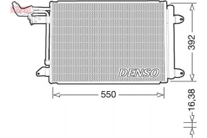 Denso Συμπυκνωτής, σύστ. Κλιματισμού - DCN32032