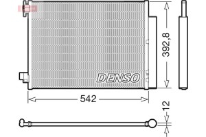 Denso Συμπυκνωτής, σύστ. Κλιματισμού - DCN37004