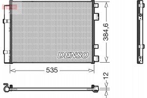 Denso Συμπυκνωτής, σύστ. Κλιματισμού - DCN41020