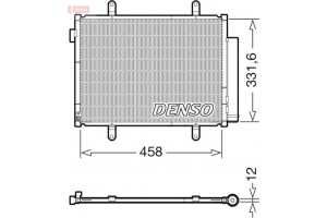 Denso Συμπυκνωτής, σύστ. Κλιματισμού - DCN47011