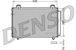 Denso Συμπυκνωτής, σύστ. Κλιματισμού - DCN50024