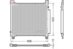 Denso Συμπυκνωτής, σύστ. Κλιματισμού - DCN50050