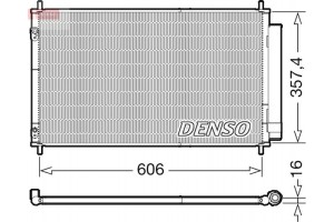 Denso Συμπυκνωτής, σύστ. Κλιματισμού - DCN50058