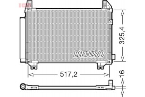 Denso Συμπυκνωτής, σύστ. Κλιματισμού - DCN50107