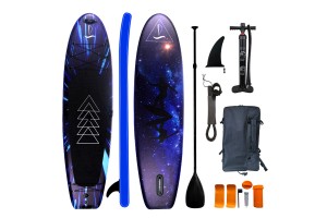 Φουσκωτο Sup Full Print Με Μηκος 3,40m - Μπλε