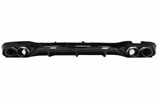 Πίσω Διαχύτης Με Απολήξεις Εξάτμισης Κατάλληλος Για Mercedes E-Class W213 (2016-2019) E53 Design Night Package