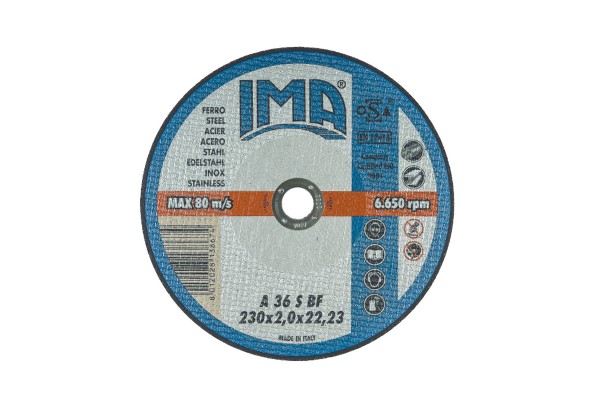 Ima 1151022F3TM Δισκος Κοπης Ανοξειδωτων Inox (115 Χ 1,0 Χ 22)