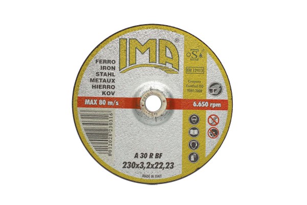 Ima 2303222F3DT Δισκος Κοπης Σιδηρου (230 Χ 3,2 Χ 22)