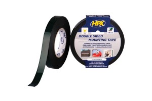 Ηρχ Αφρώδης Ταινία Διπλής Όψης Μαύρη 19mmx10m, Hpx