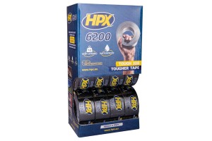 Ηρχ Υφασμάτινη Ταινία 48mmx25m Μαύρη Σε εκθέτη, Hpx