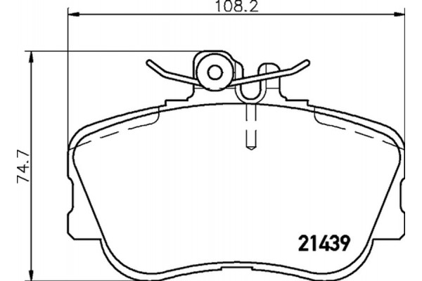 Don Σετ τακάκια, Δισκόφρενα - PCP1048