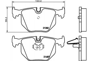 Don Σετ τακάκια, Δισκόφρενα - PCP1180