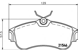 Don Σετ τακάκια, Δισκόφρενα - PCP1214