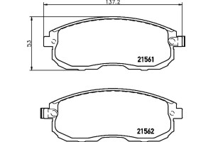 Don Σετ τακάκια, Δισκόφρενα - PCP1067