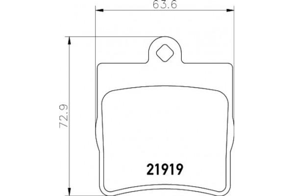 Don Σετ τακάκια, Δισκόφρενα - PCP1050