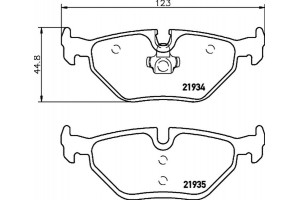 Don Σετ τακάκια, Δισκόφρενα - PCP1098