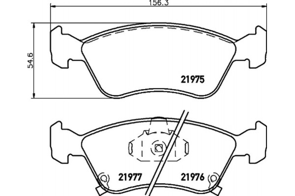 Don Σετ τακάκια, Δισκόφρενα - PCP1329