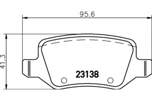 Don Σετ τακάκια, Δισκόφρενα - PCP1249
