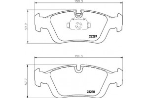 Don Σετ τακάκια, Δισκόφρενα - PCP1010