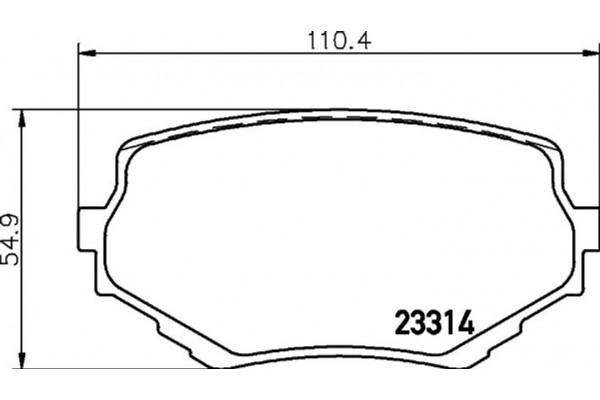 Don Σετ τακάκια, Δισκόφρενα - PCP1276