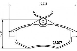 Don Σετ τακάκια, Δισκόφρενα - PCP1183