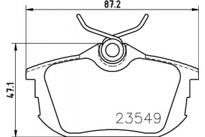 Don Σετ τακάκια, Δισκόφρενα - PCP1111