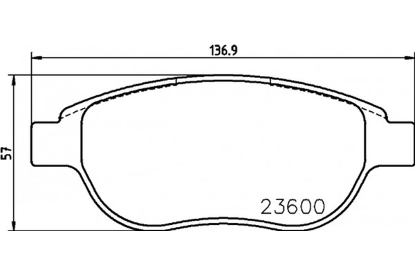 Don Σετ τακάκια, Δισκόφρενα - PCP1088