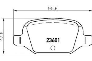 Don Σετ τακάκια, Δισκόφρενα - PCP1489