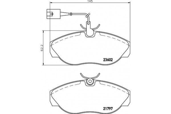 Don Σετ τακάκια, Δισκόφρενα - PCP1703