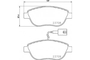 Don Σετ τακάκια, Δισκόφρενα - PCP1224