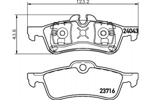 Don Σετ τακάκια, Δισκόφρενα - PCP1141
