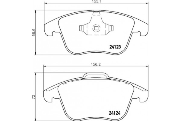 Don Σετ τακάκια, Δισκόφρενα - PCP1044