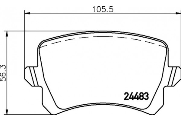 Don Σετ τακάκια, Δισκόφρενα - PCP1060