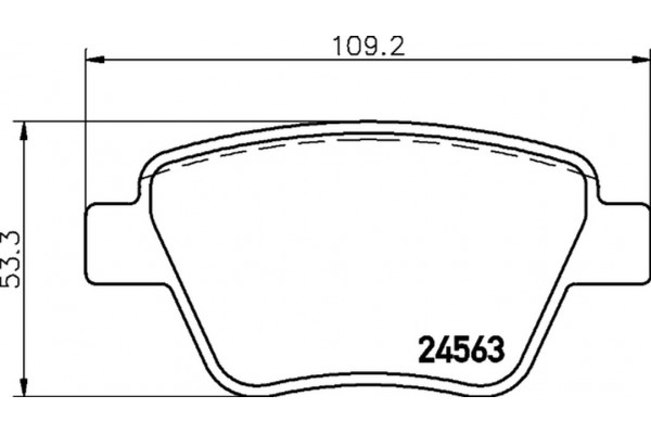 Don Σετ τακάκια, Δισκόφρενα - PCP1066