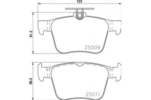 Don Σετ τακάκια, Δισκόφρενα - PCP1403