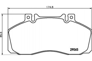 Don Σετ τακάκια, Δισκόφρενα - CVP016