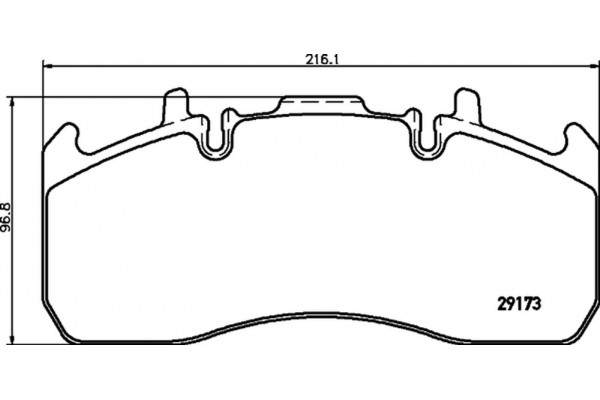 Don Σετ τακάκια, Δισκόφρενα - CVP100K