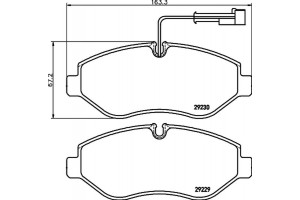Don Σετ τακάκια, Δισκόφρενα - PCP1714