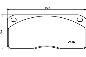 Don Σετ τακάκια, Δισκόφρενα - CVP001