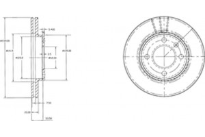 Dr!ve+ Δισκόπλακα - DP1010.11.0351