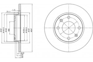 Dr!ve+ Δισκόπλακα - DP1010.11.0008