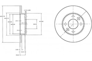 Dr!ve+ Δισκόπλακα - DP1010.11.0009