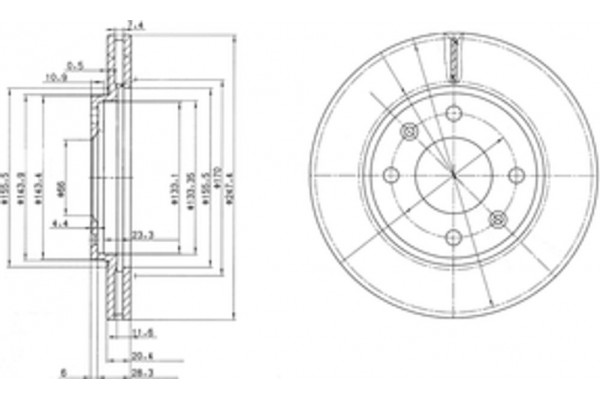 Dr!ve+ Δισκόπλακα - DP1010.11.0406