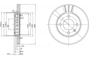Dr!ve+ Δισκόπλακα - DP1010.11.0692