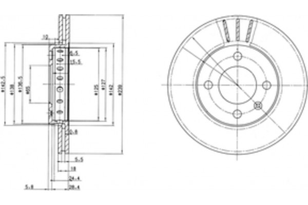 Dr!ve+ Δισκόπλακα - DP1010.11.0692