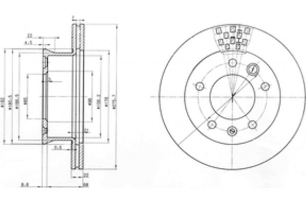 Dr!ve+ Δισκόπλακα - DP1010.11.0735