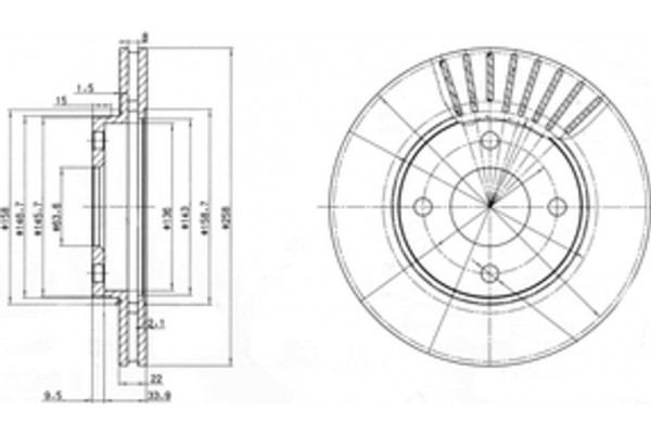 Dr!ve+ Δισκόπλακα - DP1010.11.0698