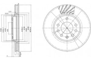 Dr!ve+ Δισκόπλακα - DP1010.11.0786