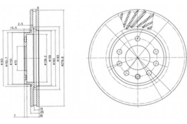 Dr!ve+ Δισκόπλακα - DP1010.11.0786